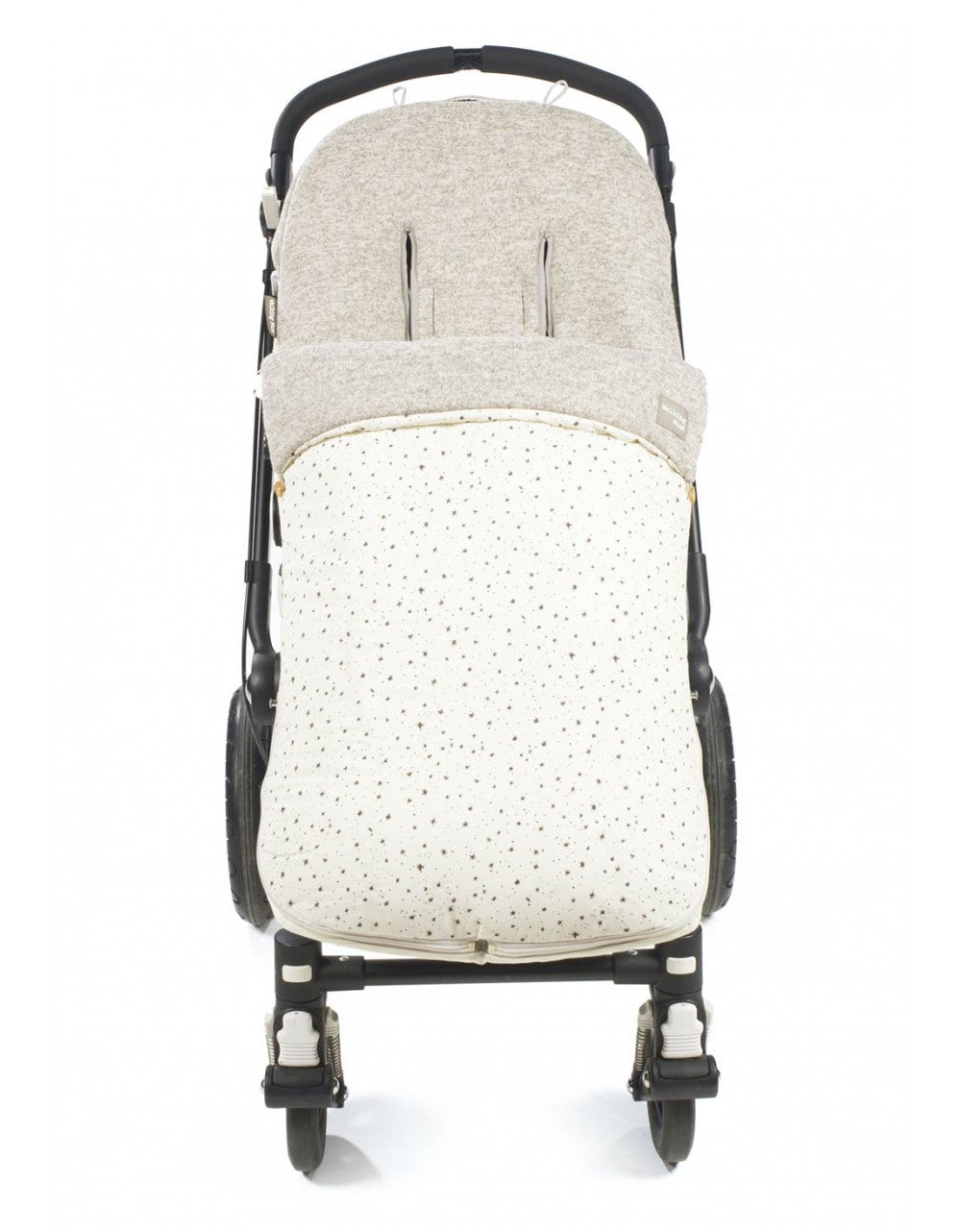 Beige Stars Stroller Bag