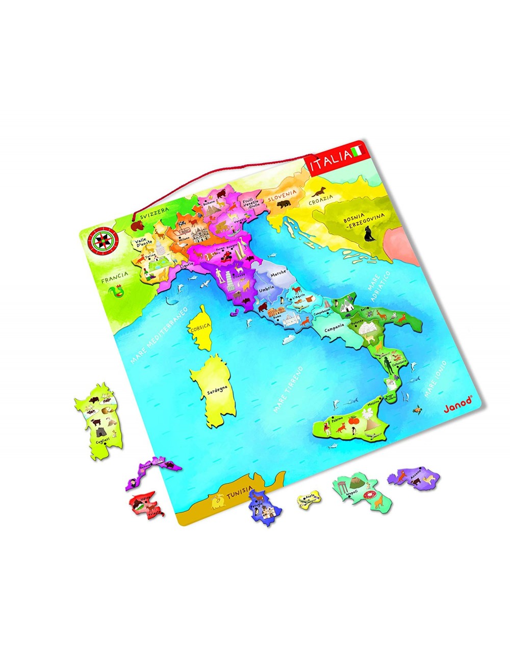 Mapa Magnético Italia