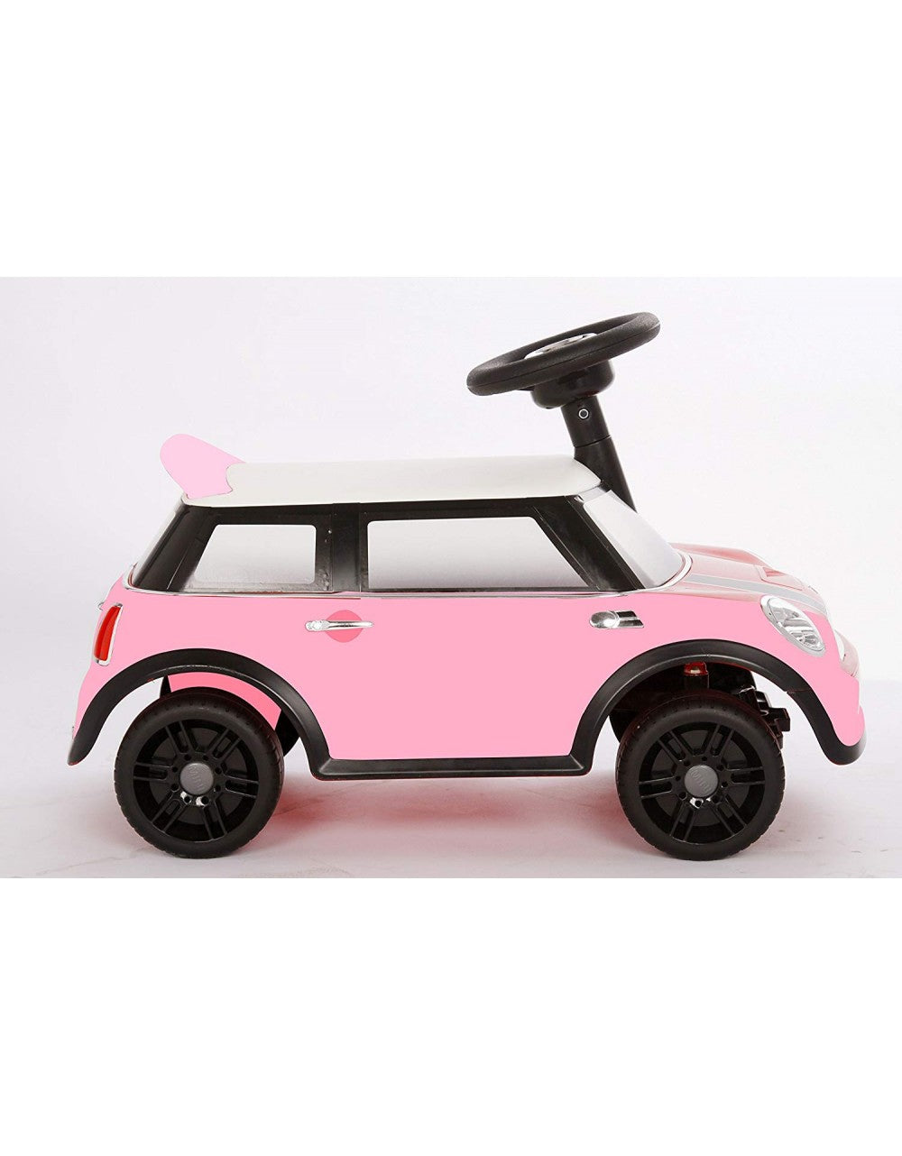 Coche Montable Mini Cooper Rosa