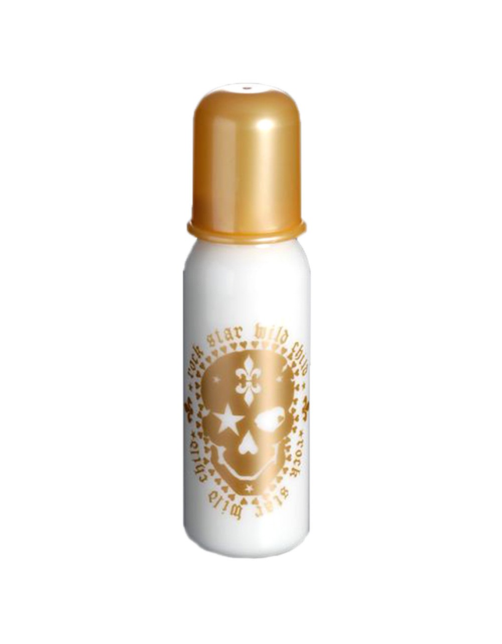 Gold Skull Baby Bottle