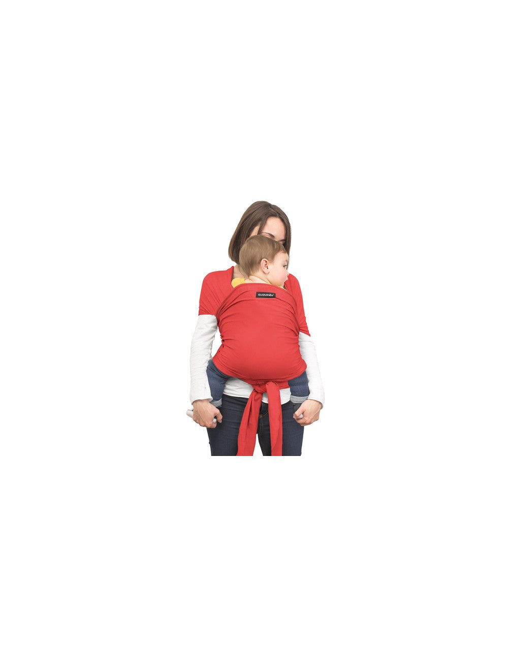 Fular portabebé Suavinex Babywrap Rojo