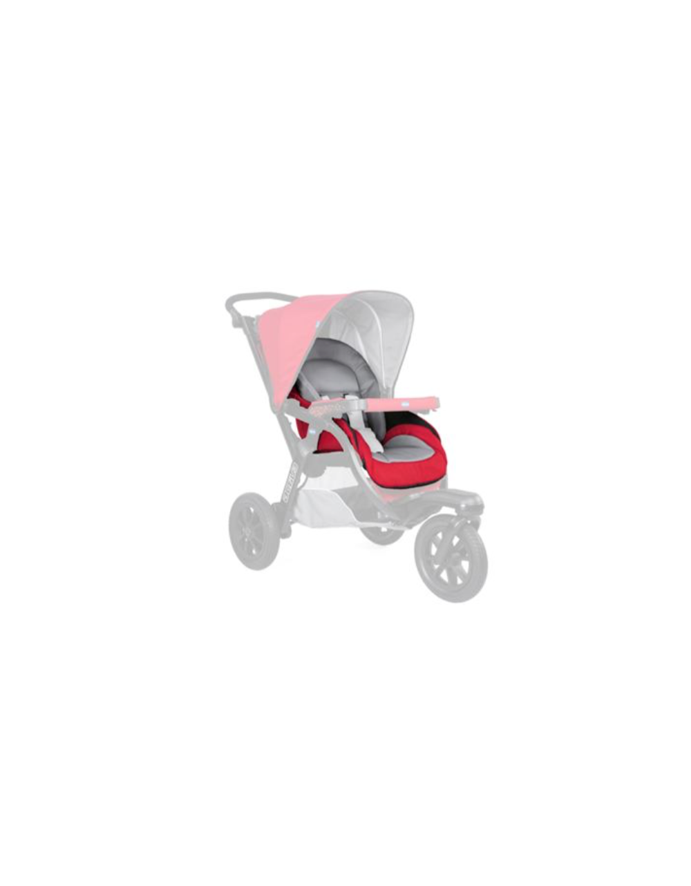 Forro Silla de Paseo Chicco Activ3 Red Berry