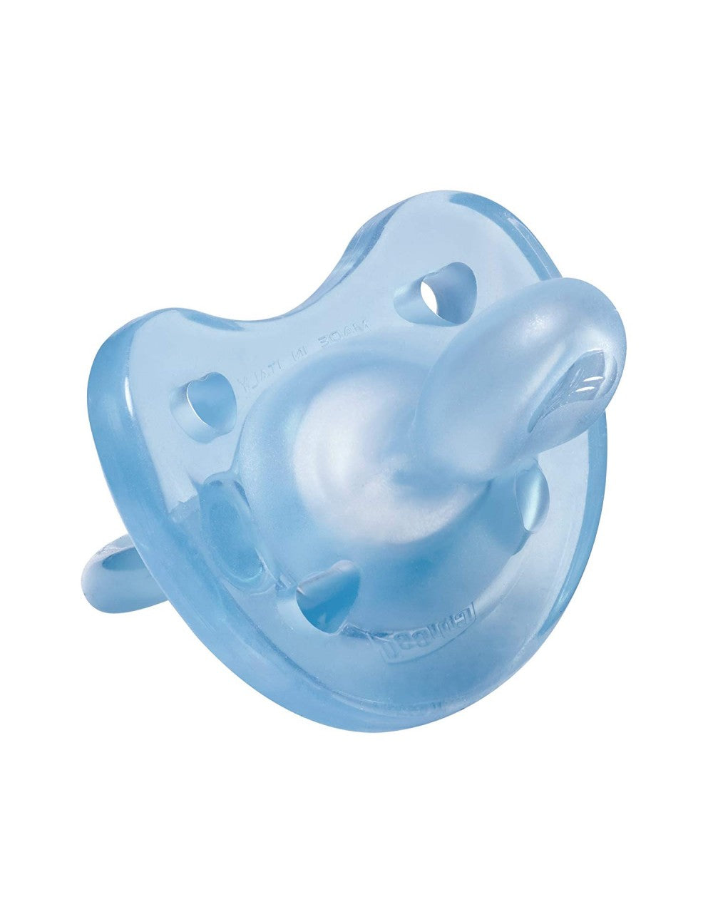 Chupete anatómico de silicona 16-36m azul