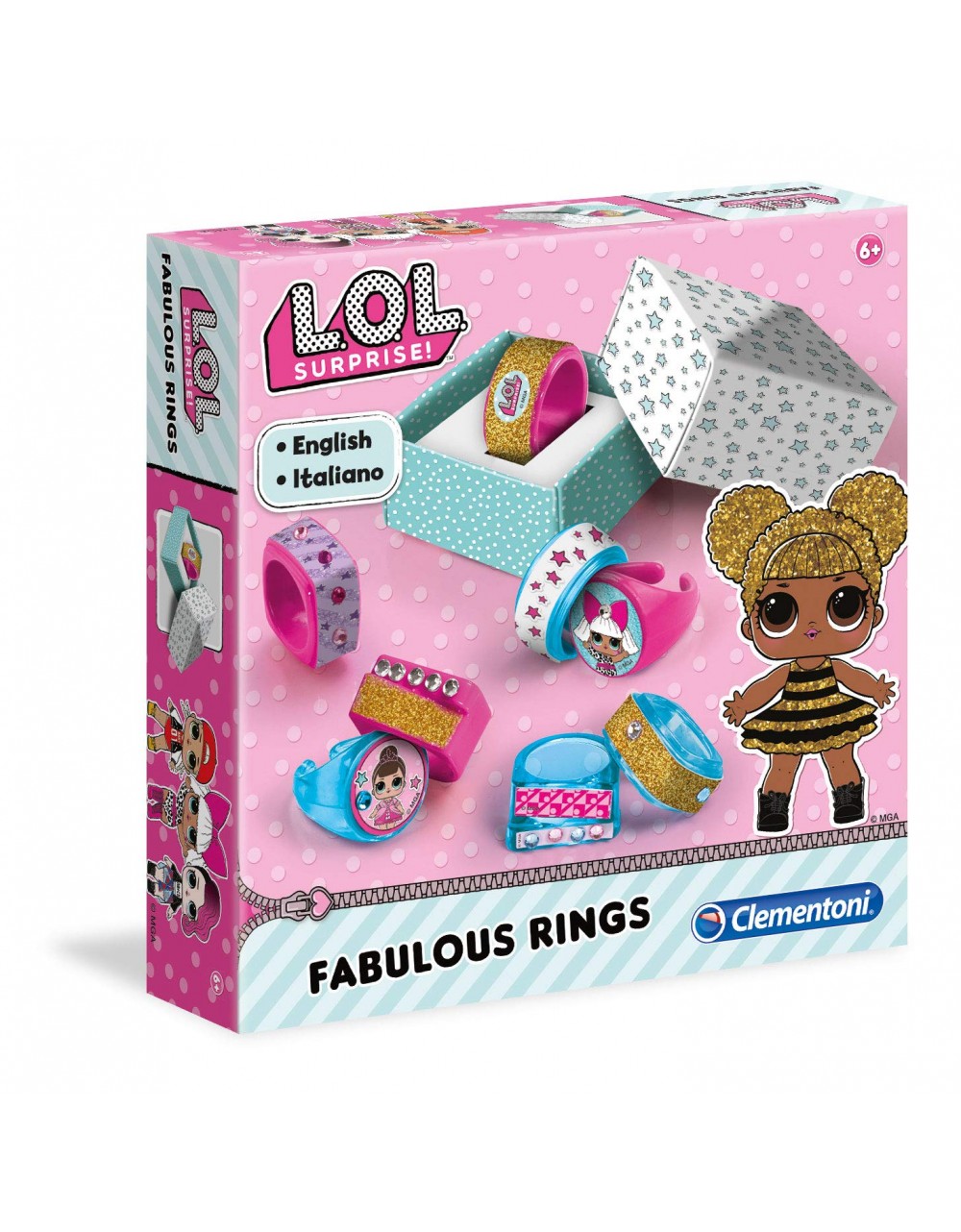 Crea Anillos LOL Surprise - Clementoni