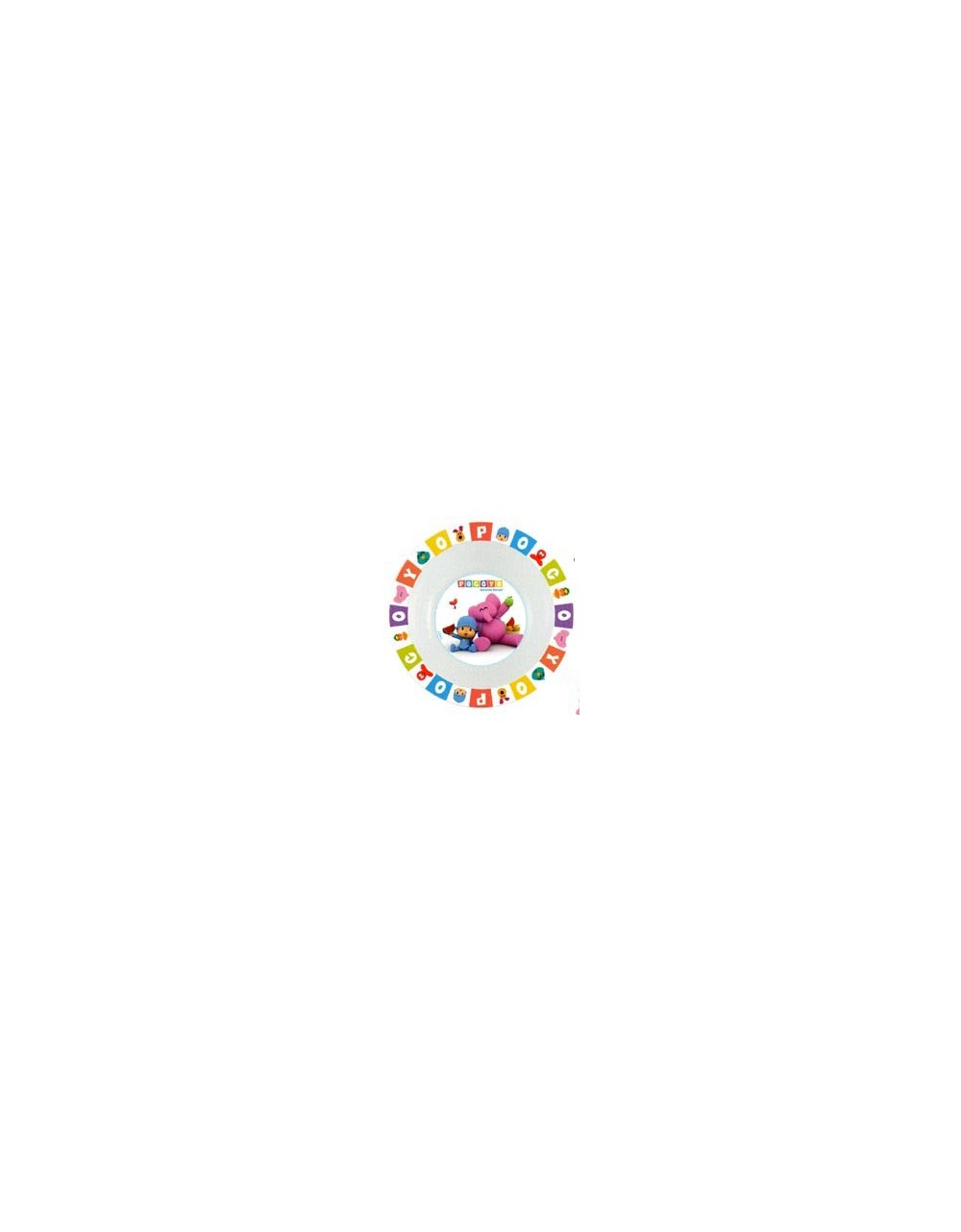 Plato Hondo Barbapapá Pocoyó