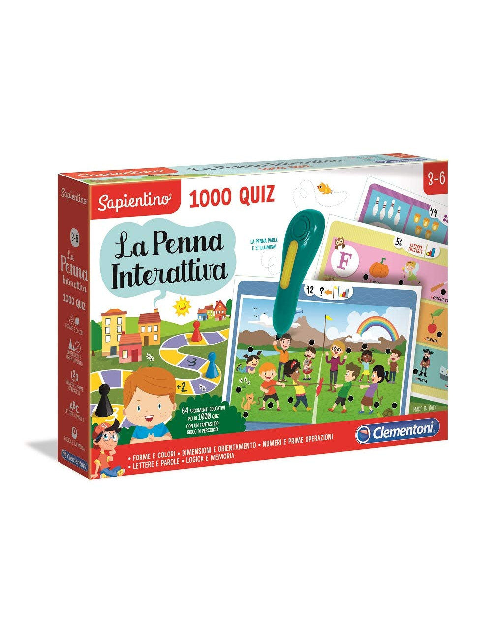 Sapientino Lápiz Interactivo 1000 Preguntas