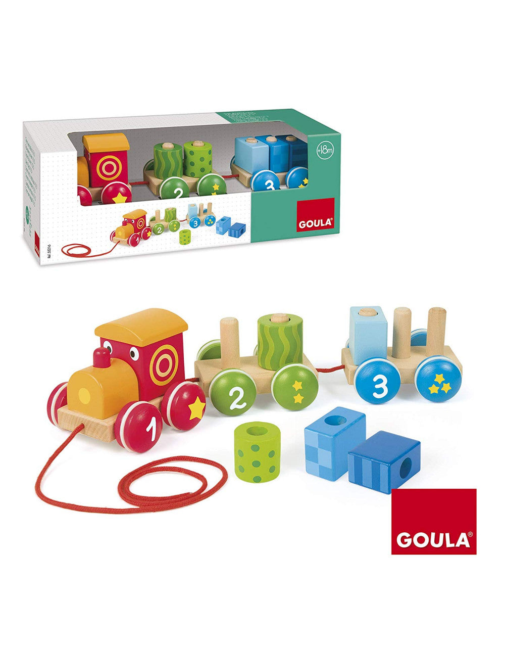 Tren 1-2-3 Encaja Formas