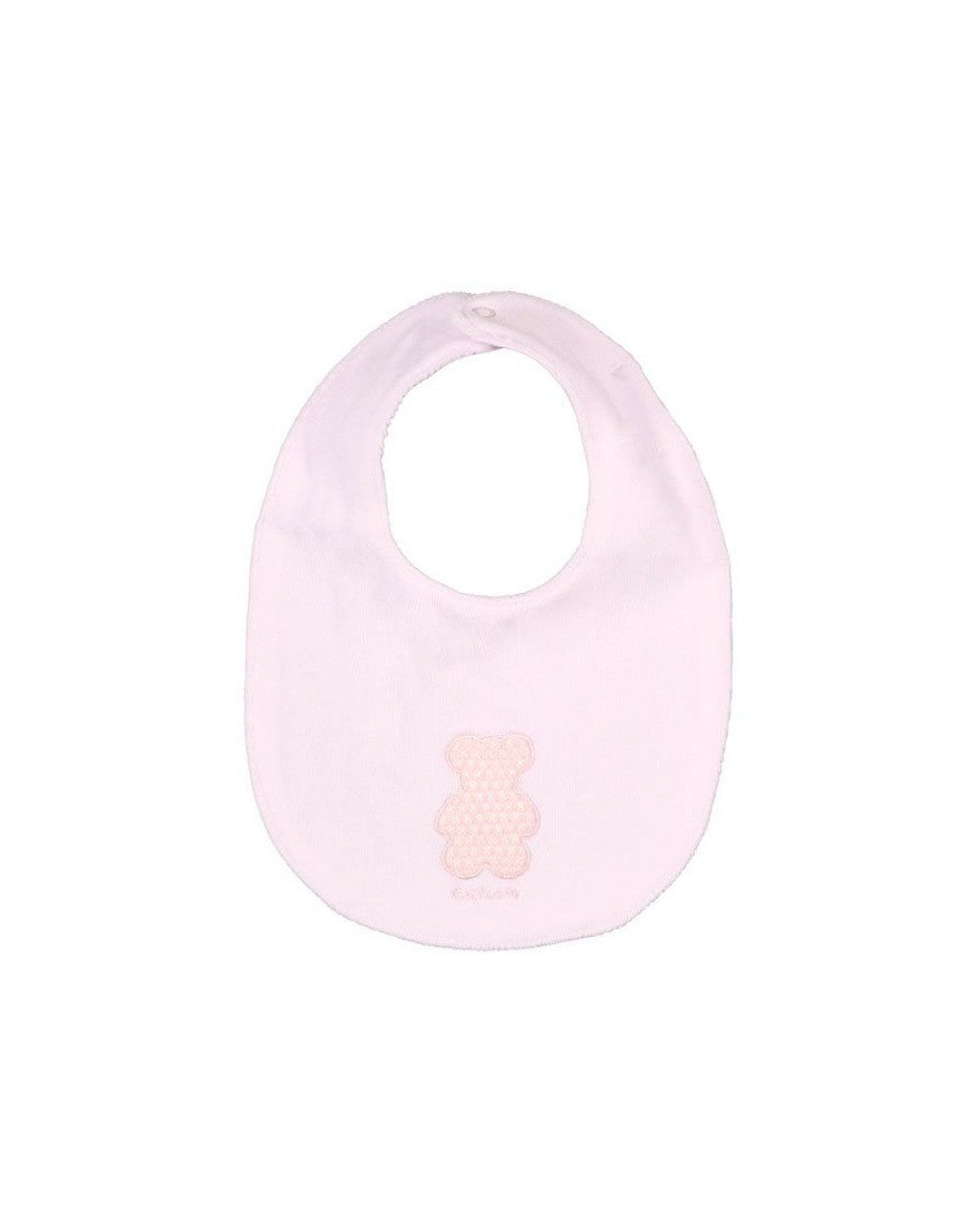 Pink Bear Bib