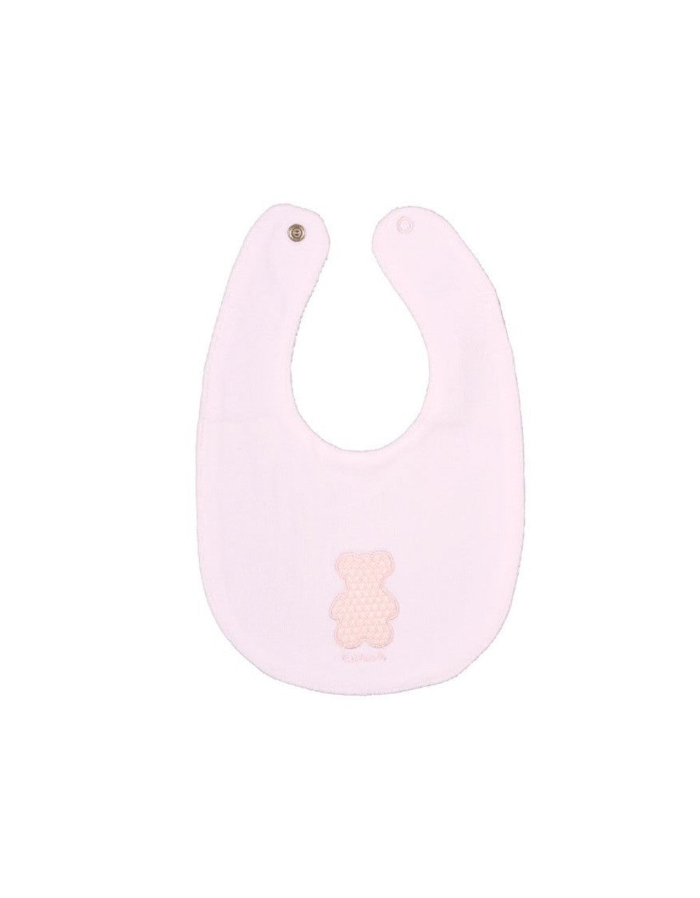 Pink Bear Bib
