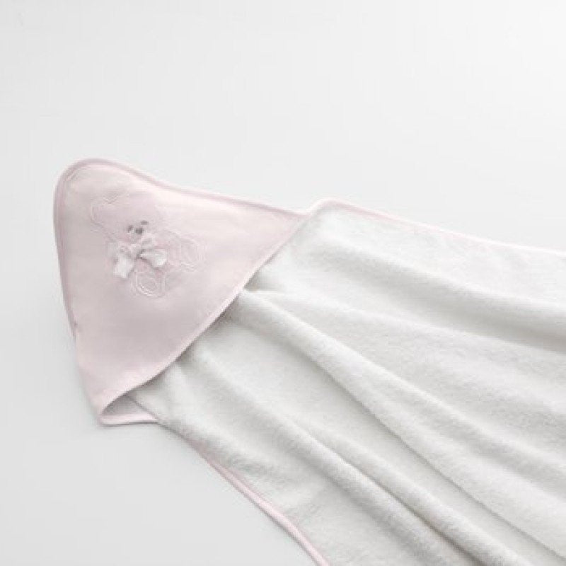Albornoz Bebé Mimitos Nanan Rosa