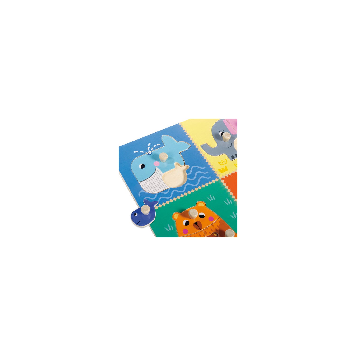 Puzzle Mamás y Bebés