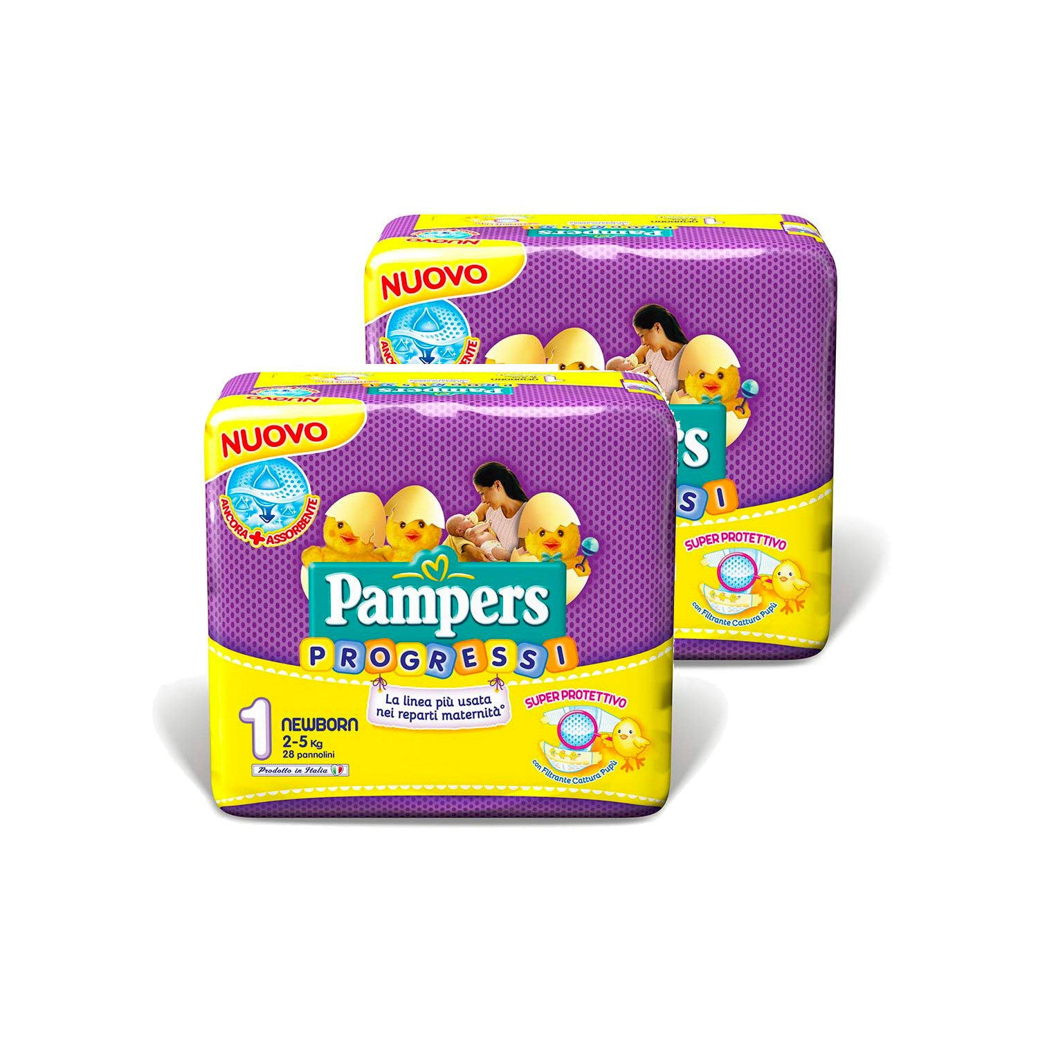 Pampers Progressi Recién Nacido - Talla 1