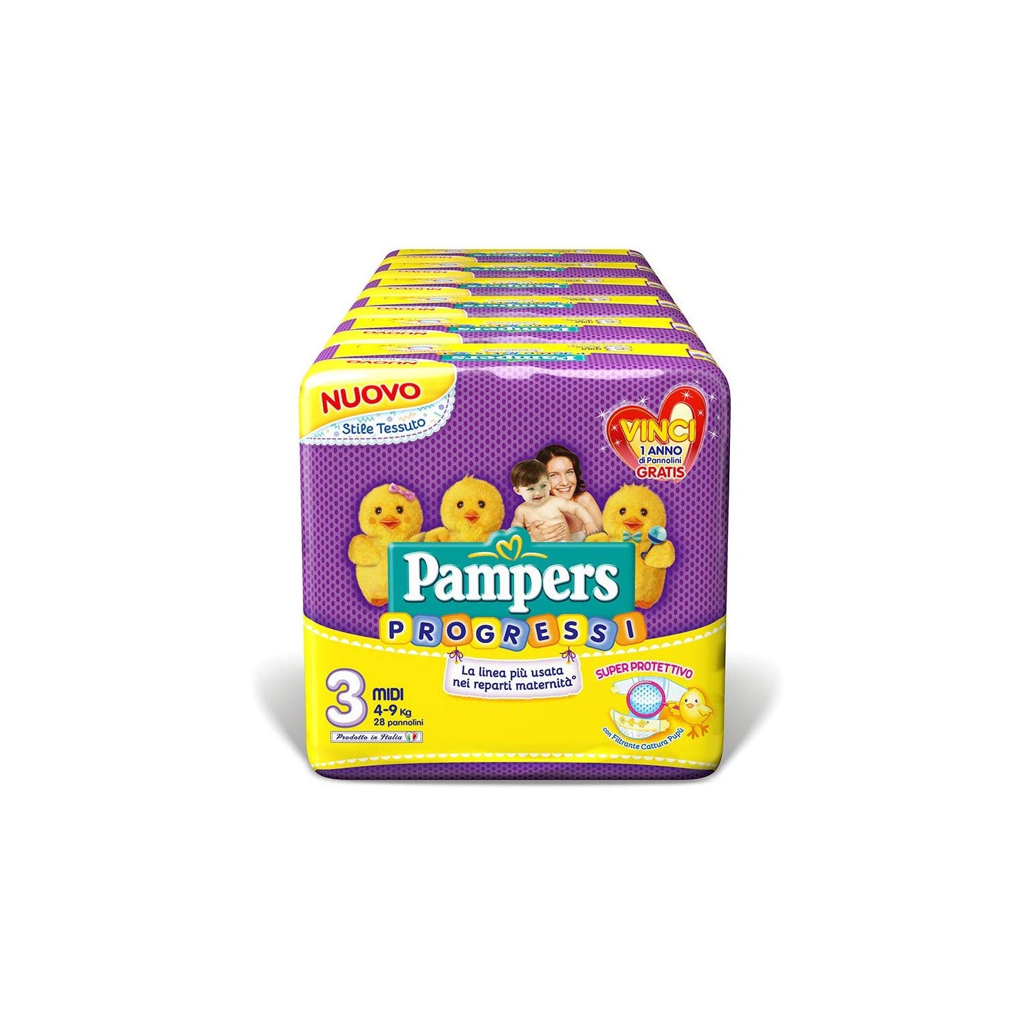 Pampers Progressi Midi - Talla 3