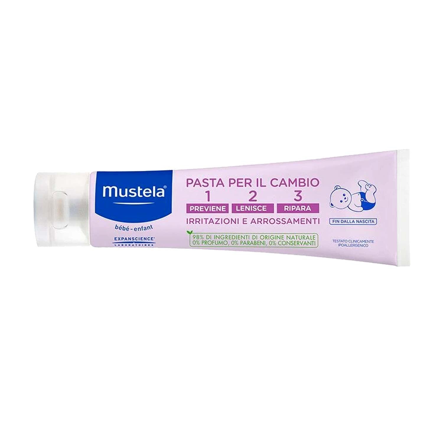 Pasta Balsámica 1 2 3 Mustela - 150 ml