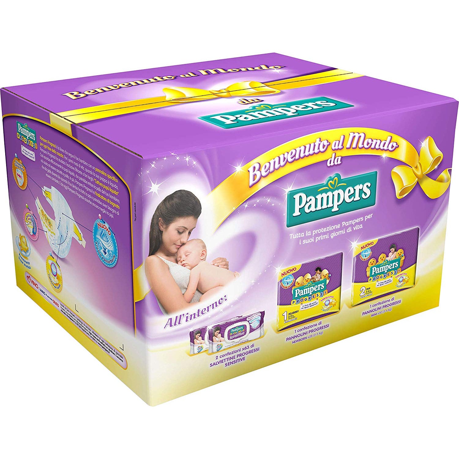 Kit Bienvenida al Mundo - Pampers Progreso