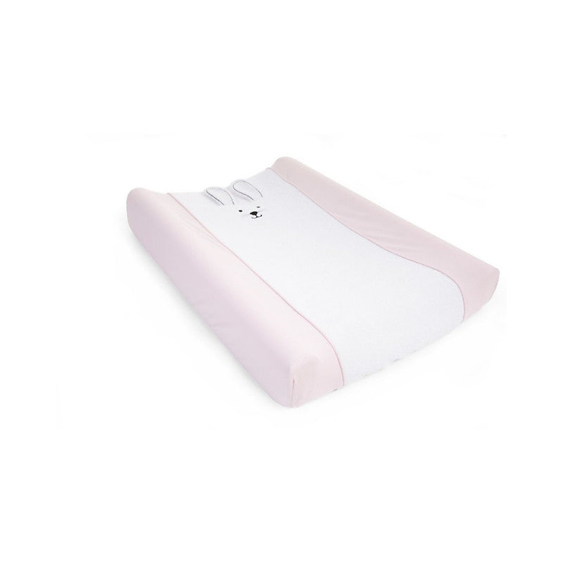 Funda para cambiador de algodón Conejo Rosa - Childhome