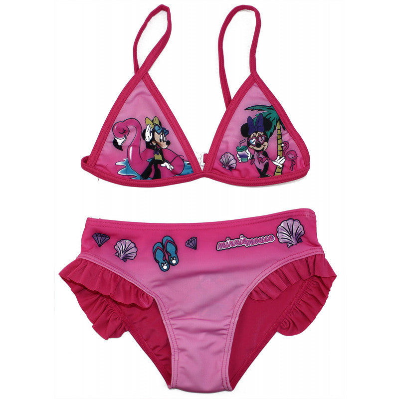 Minnie Pink Bikini Swimsuit - 7/8 Years