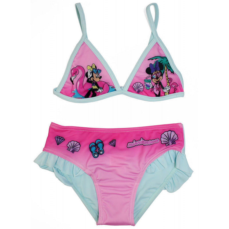 Minnie Bikini Swimsuit Blue - 3/4 Years