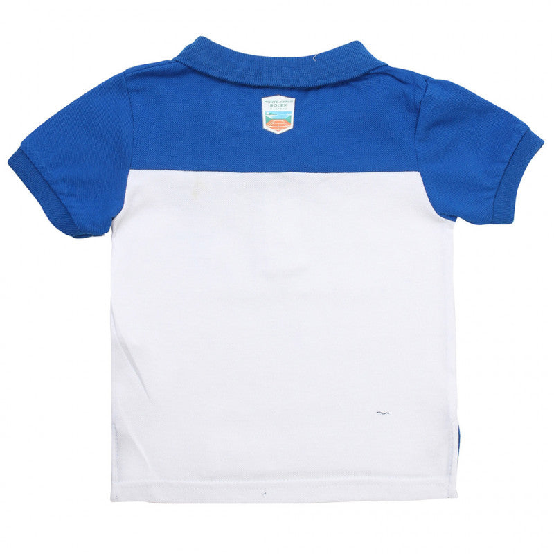 Polo Manga Corta Rolex Azul 18 Meses