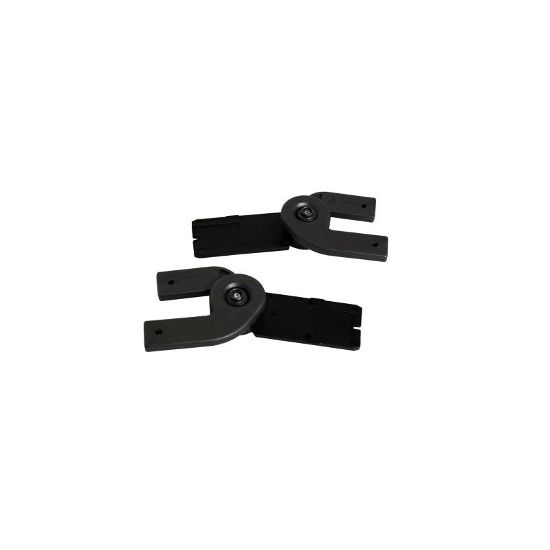 Right/Left Hinge Set for Quad Stroller Hood - Black