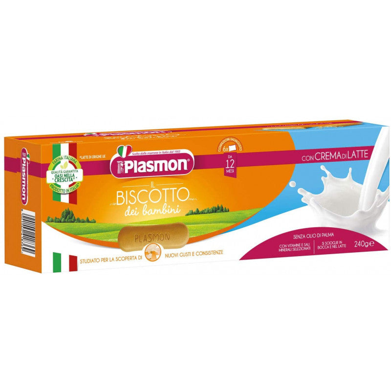 Galleta con crema de leche Plasmon