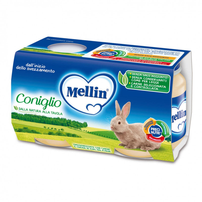 Homogeneizado Conejo Mellin - 2 x 120 g