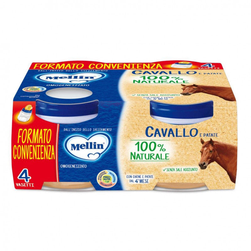 Homogeneizado de Caballo y Patatas Mellin