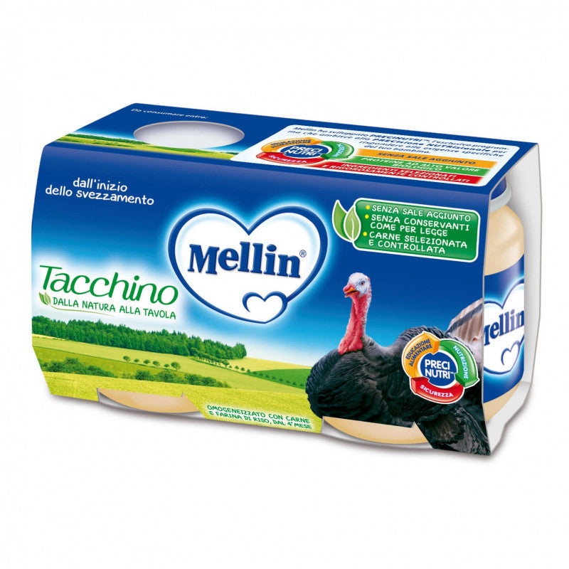 Homogeneizado de Pavo Mellin - 2 x 120 g