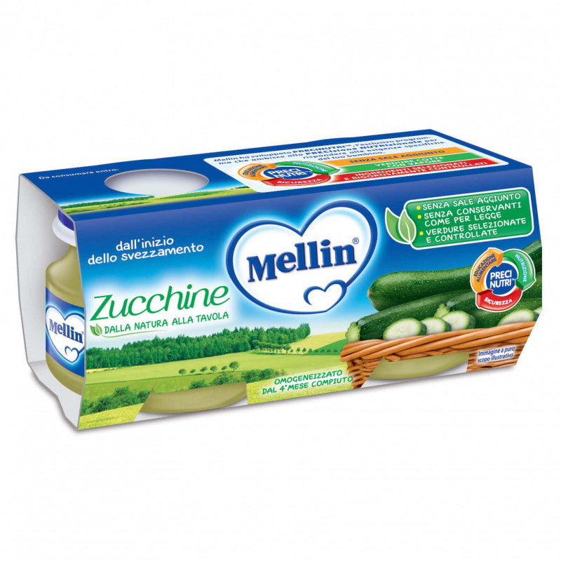 Omogeneizado Calabacín Mellin