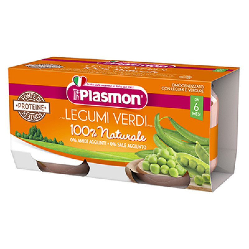 Homogeneizado de Legumbres y Verduras Plasmon