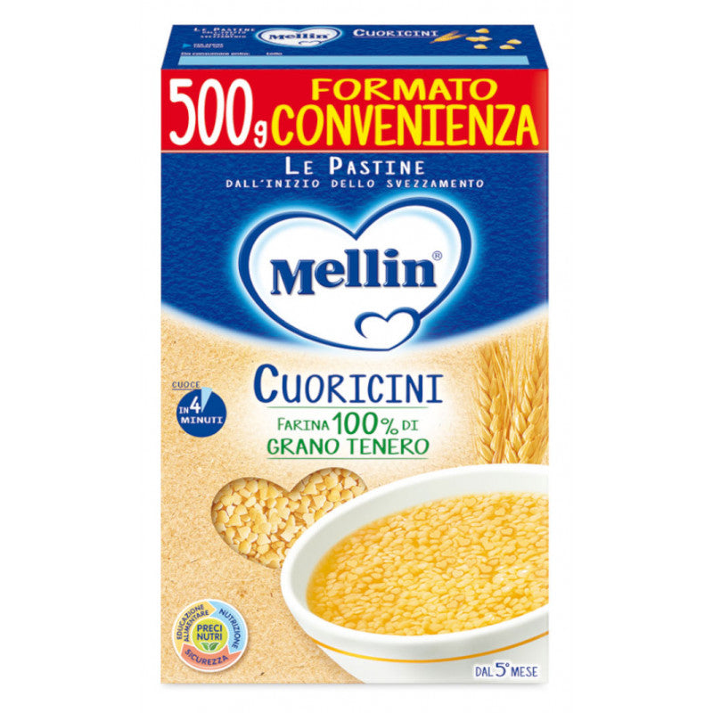 Pasta Corazoncitos Mellin - 500 g