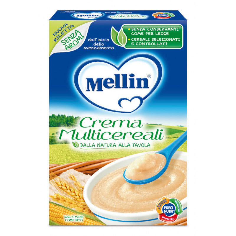 Crema Multicereales Mellin - 200 g