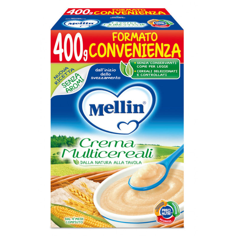 Crema Multicereales Mellin - 400 g