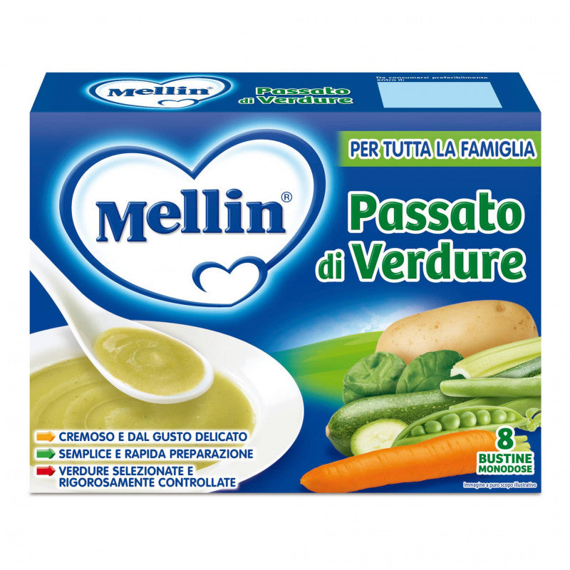 Puré de Verduras Mellin