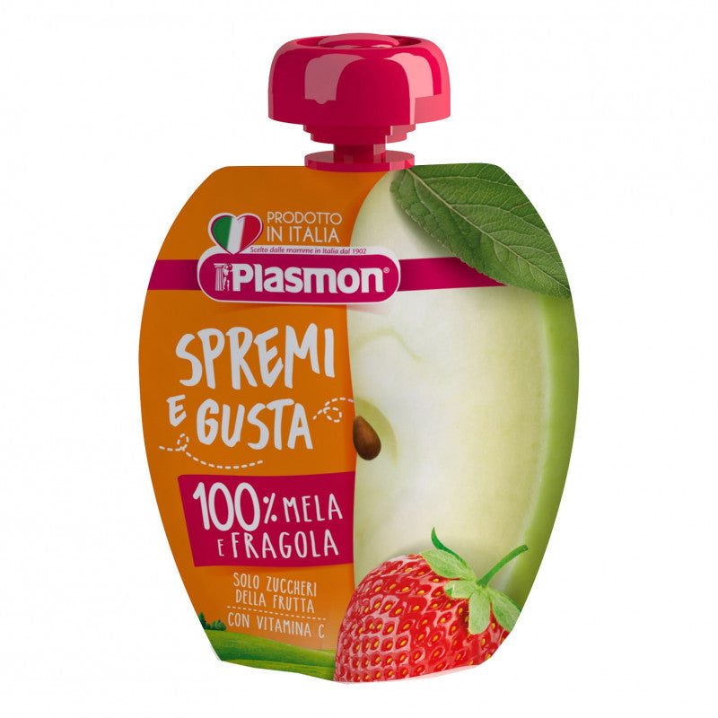 Spremi e Disfruta Plasmon - Manzana y Fresa