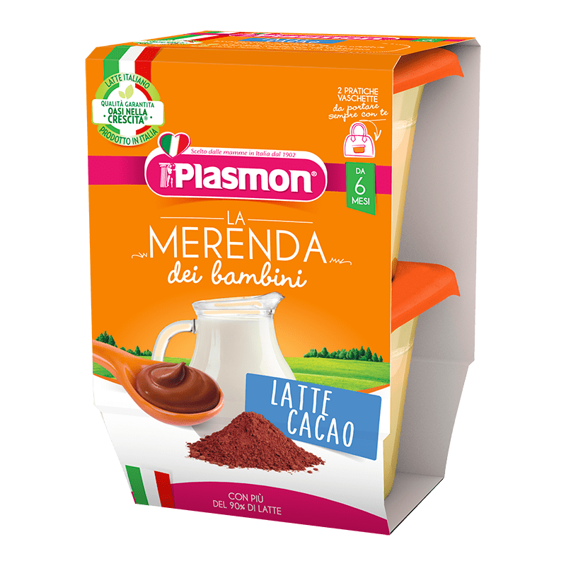 La Merienda de los Niños Plasmon - Leche y Cacao