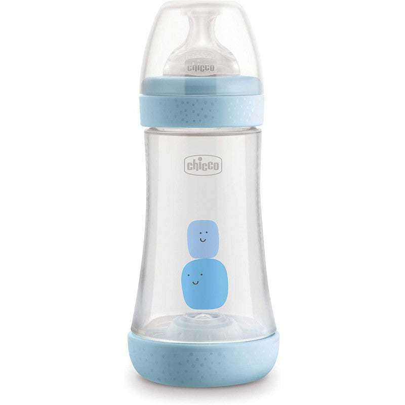 Biberón Chicco Perfect 5 - 240 ml - Azul