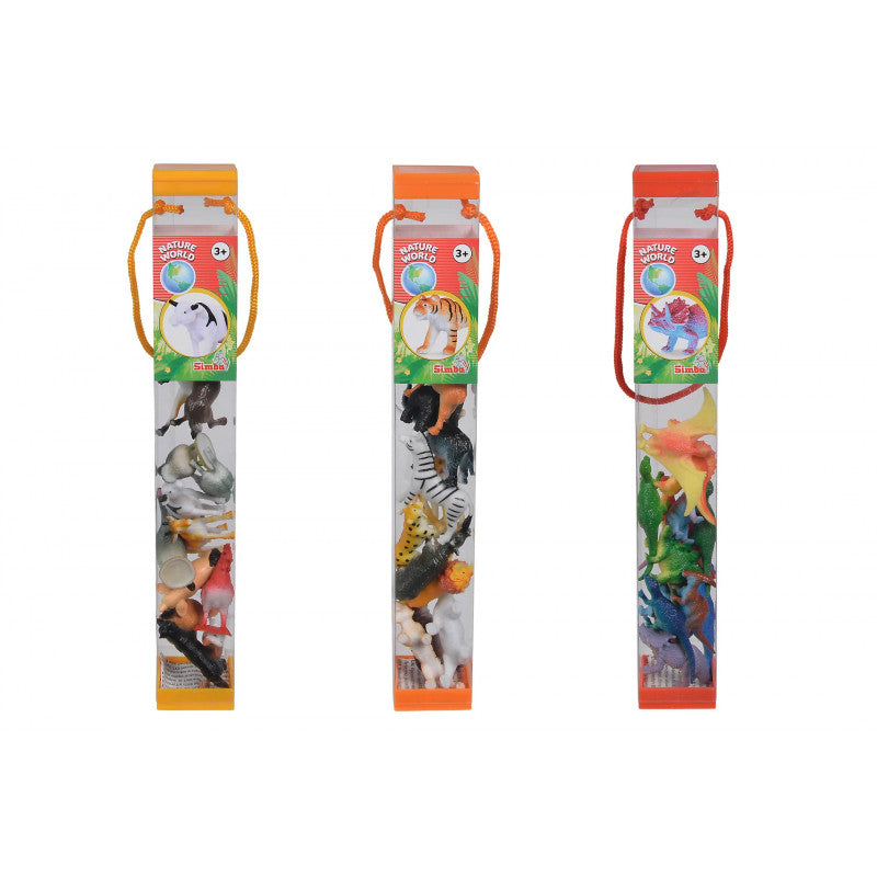 Set de Animales en Tubo