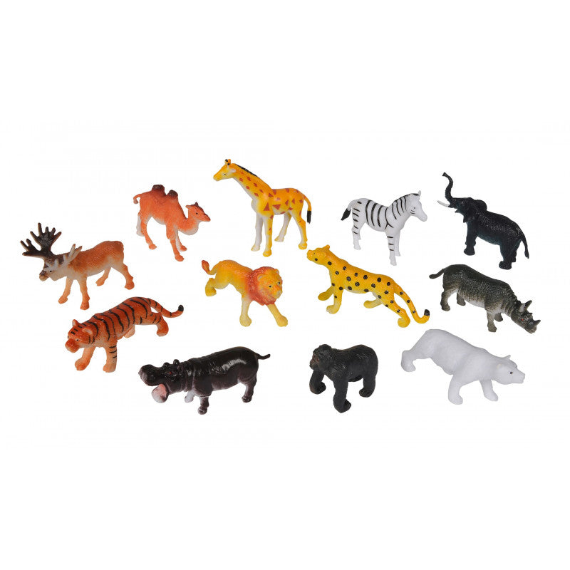 Set Animales en Tubo - Selva