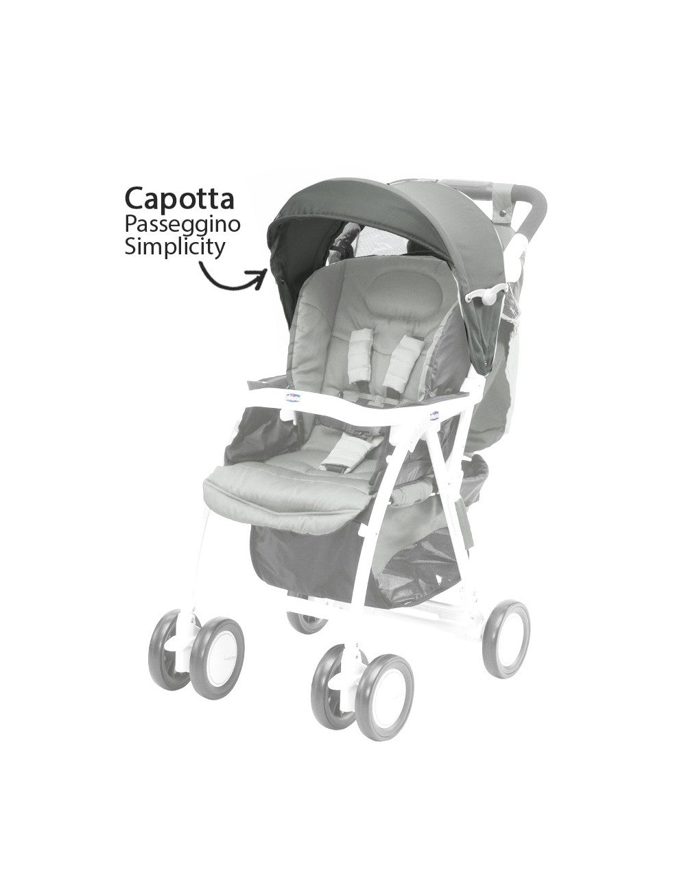 Capota Carrito Simplicity Plus Gris