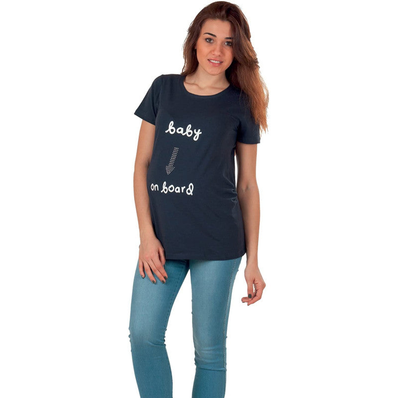 Camiseta Premamá Bebé a Bordo - S/M