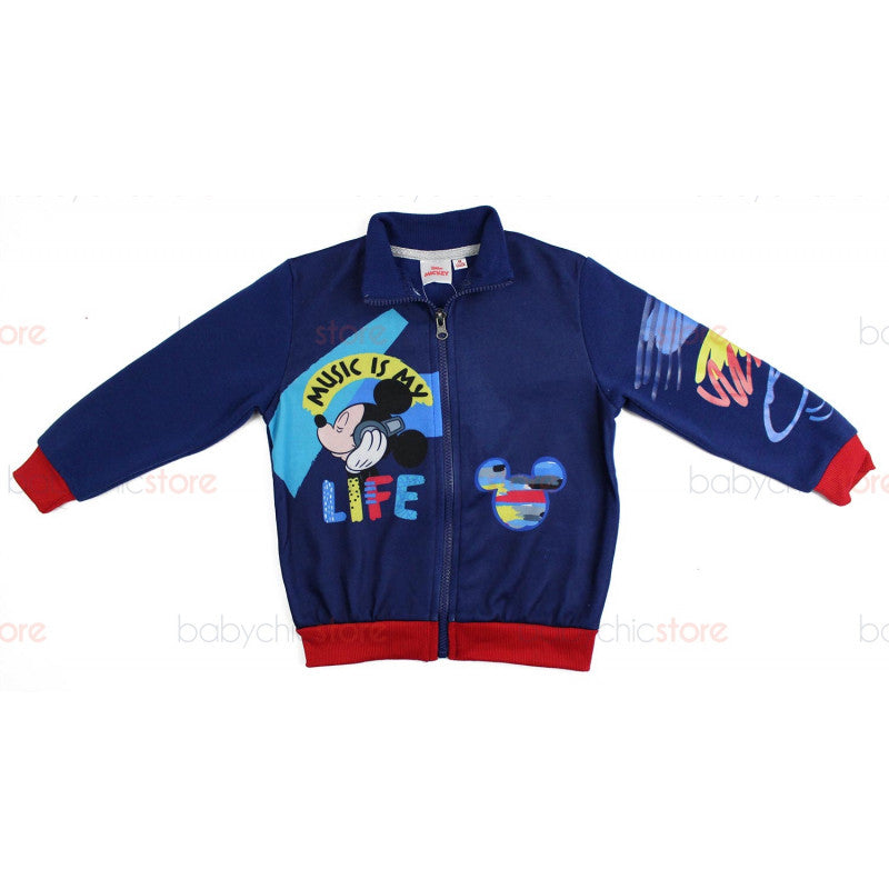 Conjunto de jogging Mickey Mouse - Rojo/Azul - 3 Años