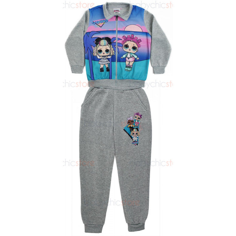 Conjunto Jogging LOL - Gris - 5 Años
