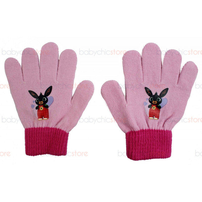 Set Gorro y Guantes de Bing - Rosa