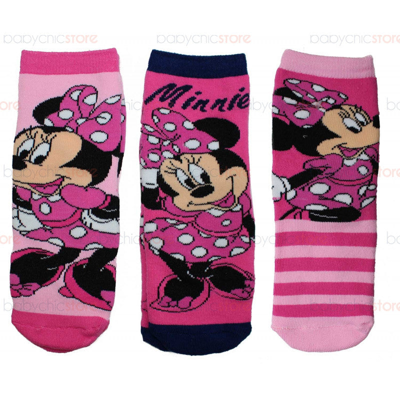 3 Pares Calcetines Antideslizantes Minnie