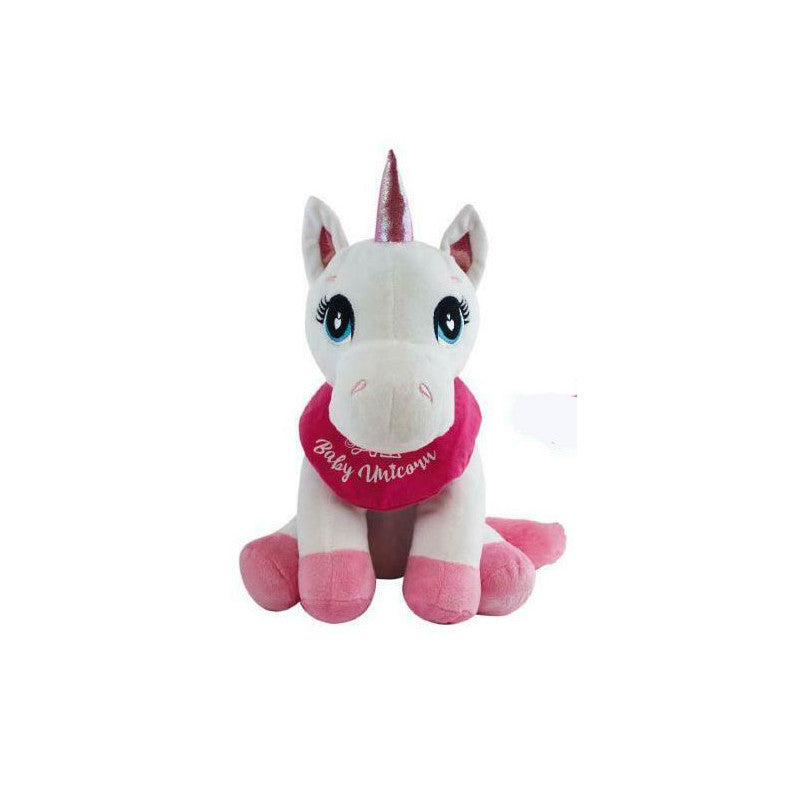 White Unicorn Plush Toy