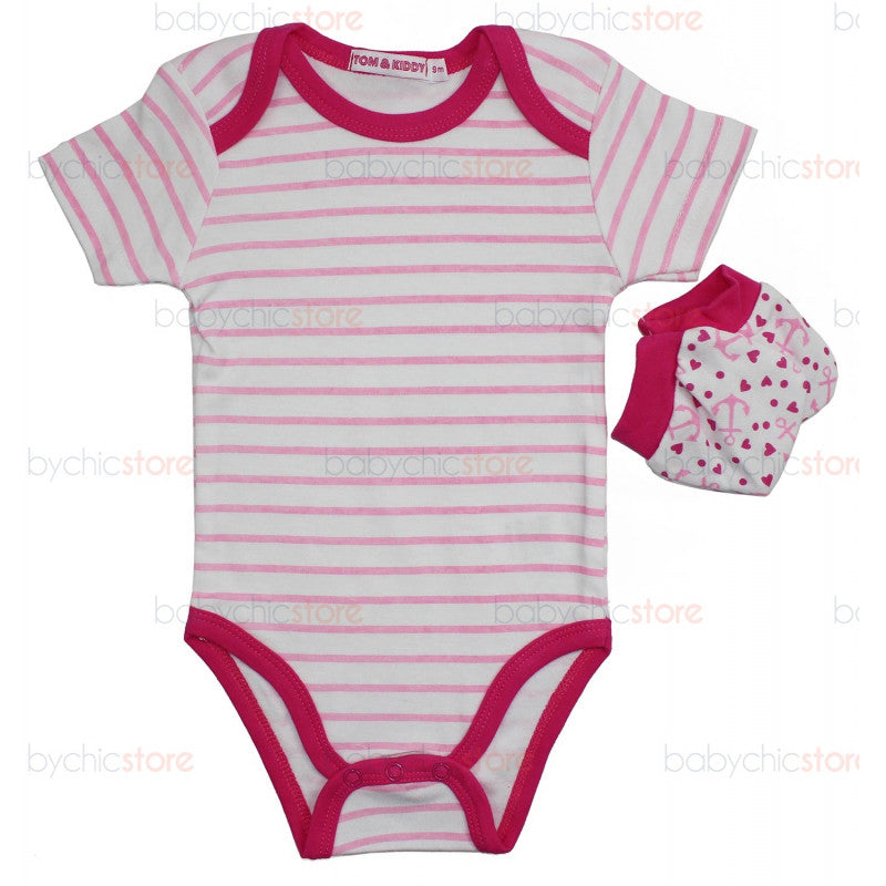 Conjunto completo Body y Pelele Love - 6 Meses