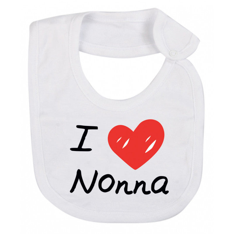 Baby Bib I Love Grandma