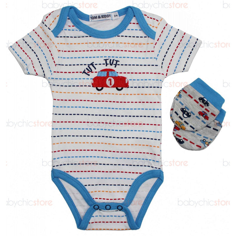 Set Completo Body y Ranita Coche - 3 Meses