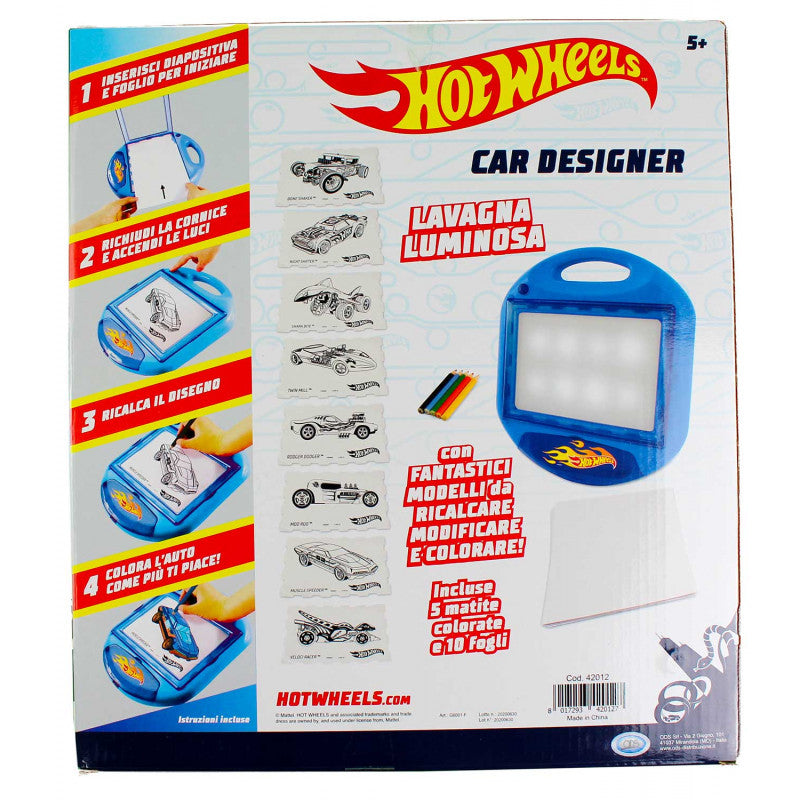 Mesa de luz Hot Wheels